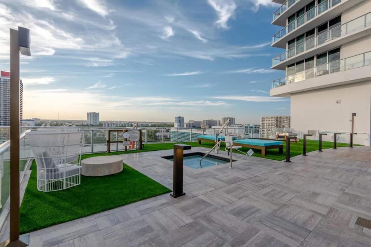 Lyfe On The Beach 25Th Floor 1 Bed Unit With Oceanview Hollywood Extérieur photo